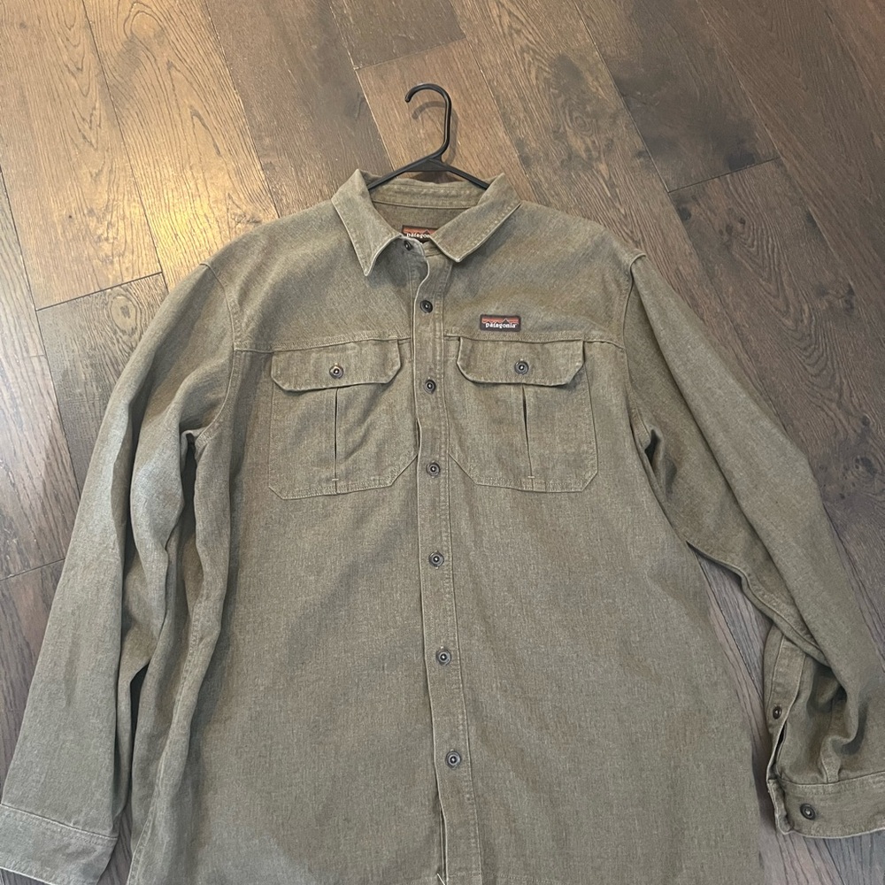 Patagonia Men's Dark Ash Farrier's Shirt - SKU:53320-DKAS - XL